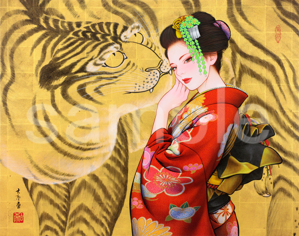 The tiger in the folding screen / さあ、この絵の虎を捕まえてみせよ #3/20
