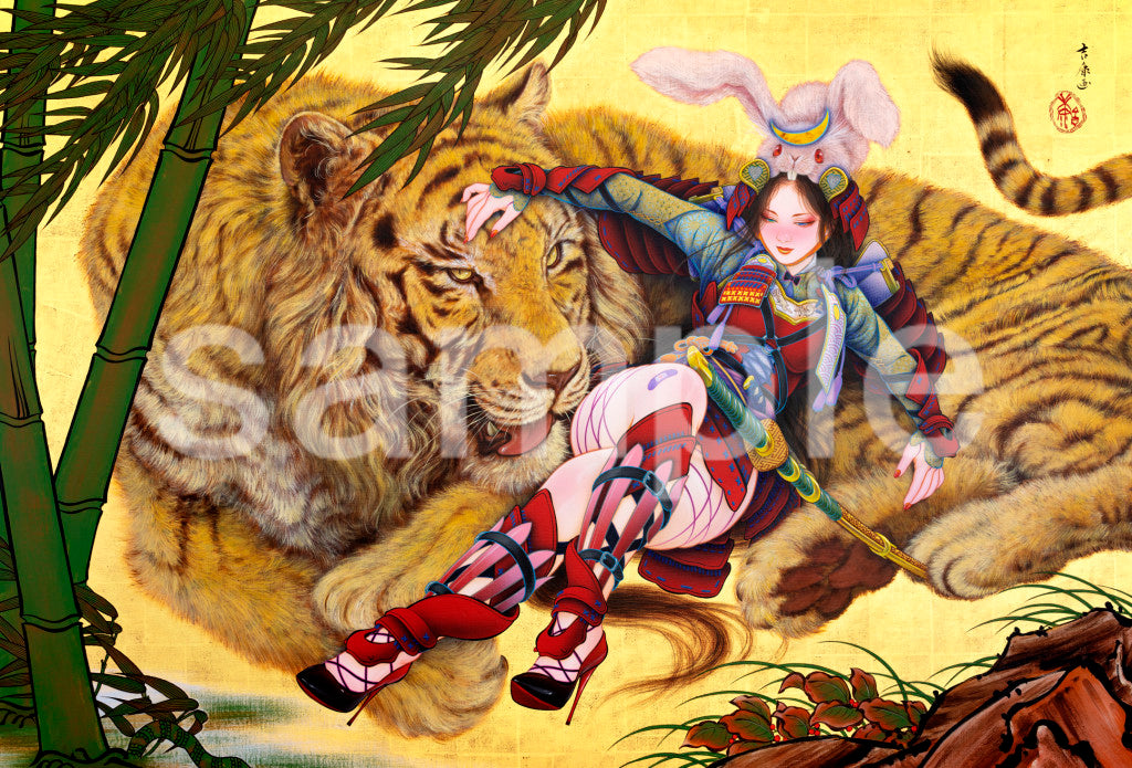 Shashin-shiko-zu / 捨身飼虎図 #2/20